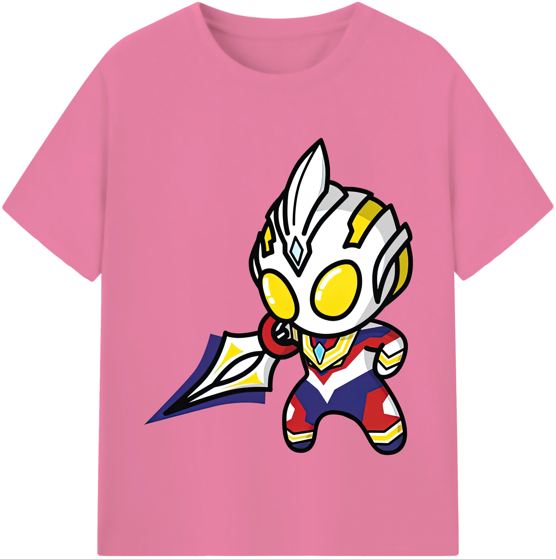 （画像用） ウルトラマン Ultraman 綿100％半袖Tシャツ（フロントプリント）